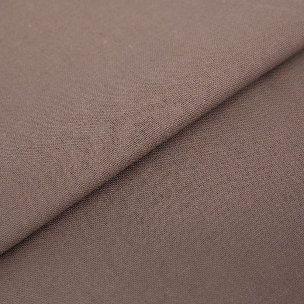 Льняная ткань 210±5 г/м², 150х140 см, №063 серо-коричневый, Gamma 5147N