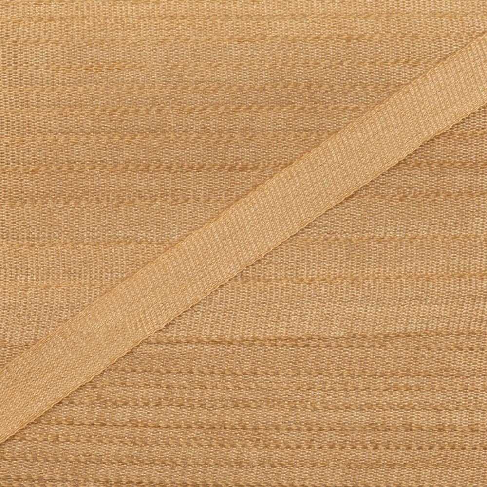 Лента (тесьма) шелковая 4.0 мм / 45.5±0.5 метров, №038 св. горчичный, Gamma SR-4