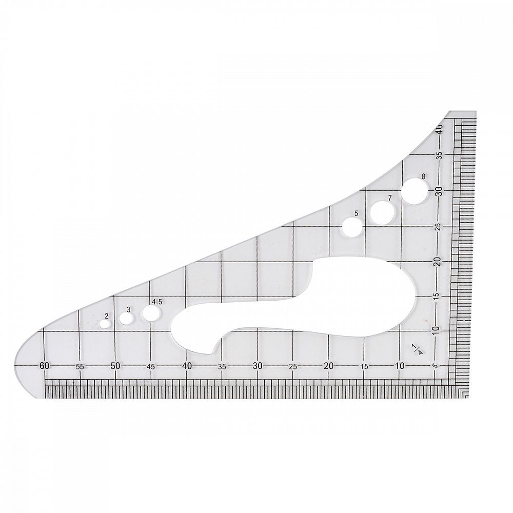 Лекало портновское (0334-5300) 16х10,5 см