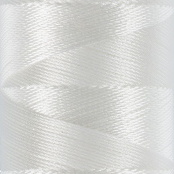 Нитки лавсан 33Л 100% полиэфир 200 м, 10 шт, 001 белый