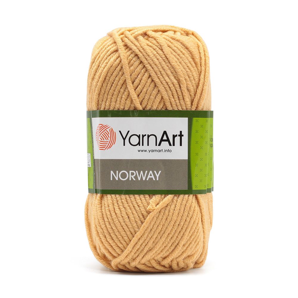 Пряжа YarnArt (ЯрнАрт) Norway / уп.5 мот. по 100 г, 105м, 805 карамель