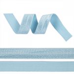 Резинка бельевая (окантовочная) блестящая 15.0 мм / 1000 метров, голубой F183