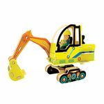 Пазл серия Дорожно-строительная техника RT-007, экскаватор, Rezark RT-007