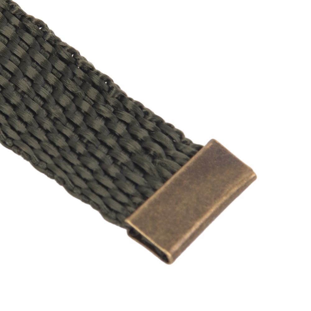 Наконечник-зажим 15х7 мм, 20 шт, металл, 24 под бронзу, Gamma CGH-15