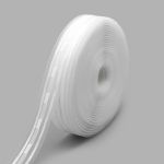 Лента (тесьма) шторная: сборка параллельная (1:3) 30 мм / 50 метров, равномерная