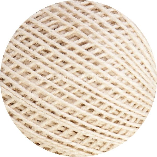 Пряжа ПНК им.Кирова Флокс / уп.20 мот. по 25 г, 150м, 3600 светло-бежевый