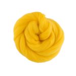 Шерсть для валяния (до 29 мкр), 50 г. 0591 желтый, Gamma TFS-050