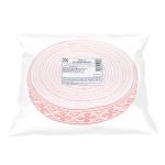 Лента (тесьма) жаккардовая 18.0 мм / 25±1 метров, С3771, Славянский орнамент, рис 9536 красный, С3771