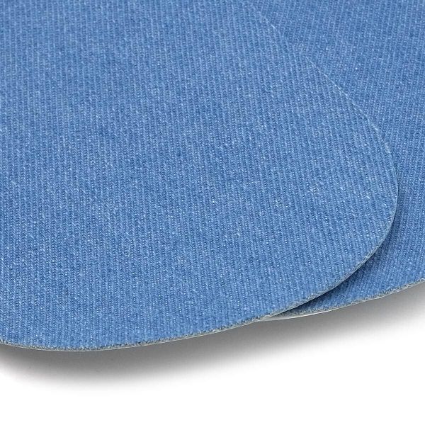 Термозаплатка, джинс, 100x140мм (голубой (blue1)), AZ07, 2 шт