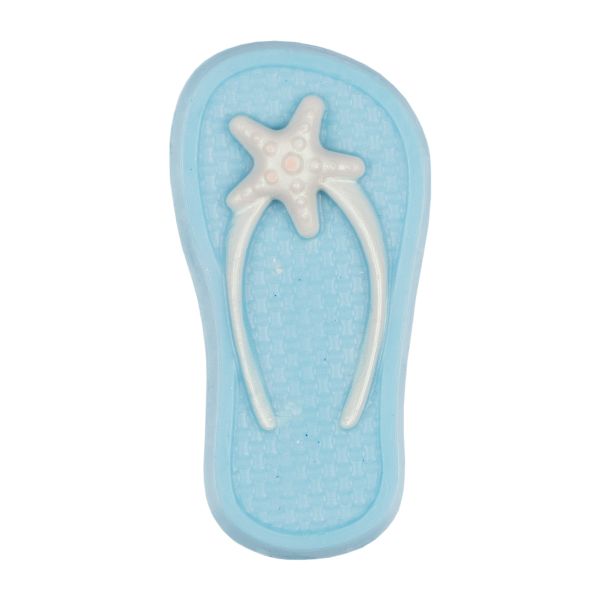 Пластиковая форма для мыла №01 14.8х10 см, пластик, Шлепанец, Bubble Time