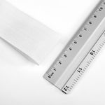 Резинка вязаная 40.0 мм / 40 метров, стандартная 3.9-4.3 г/п.м., белый