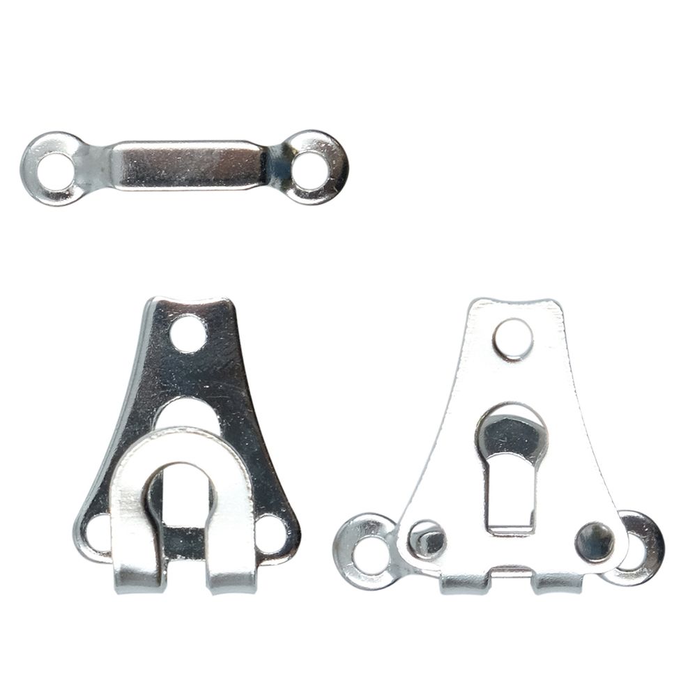 Крючки брючные (юбочные) пришивные 9 мм, с дугой, сталь серебристый, Prym