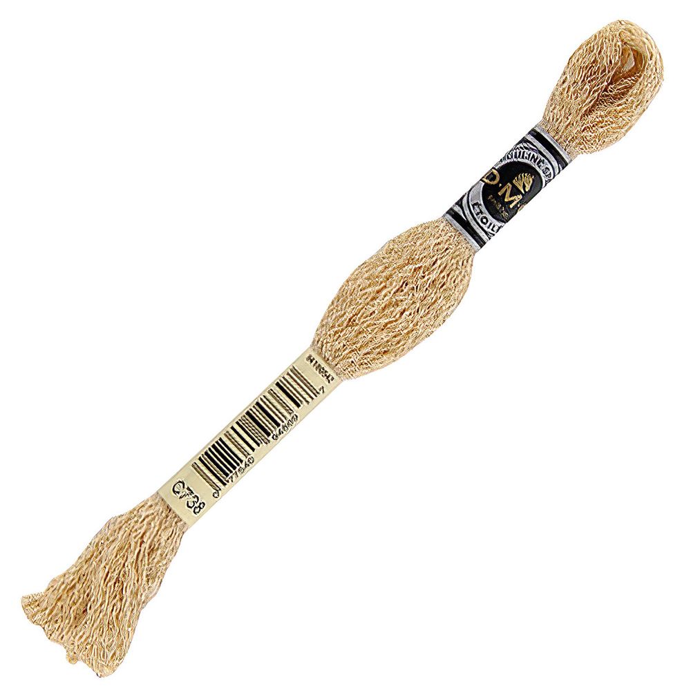 Мулине DMC Etoile 8м, люрекс (C738), 6 мотков по 8 метров