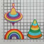 Набор термоаппликаций детский мультиколор 2