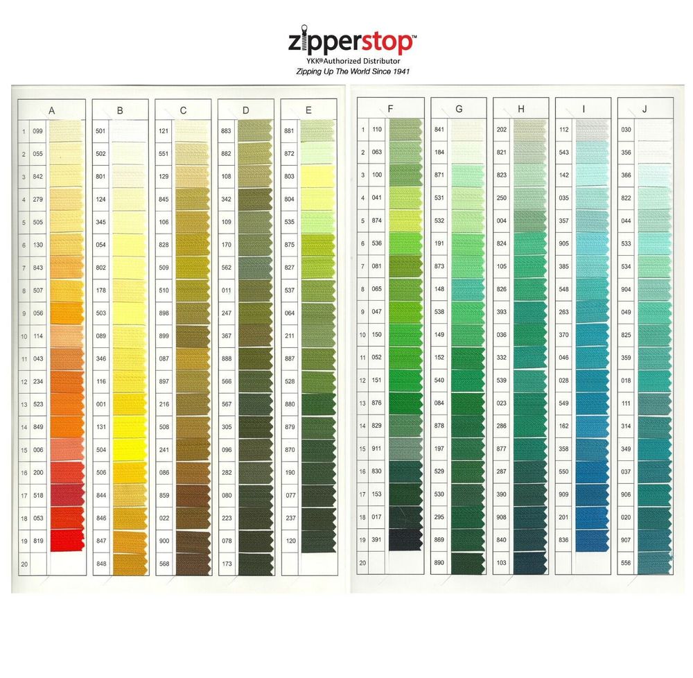 Молния спираль (витая) YKK Т3 (3 мм) 1 зам., н/раз., 18 см, цв. 849 апельсиновый, 0561179/18, уп. 10 шт /TOS/