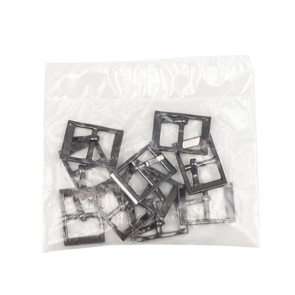 Пряжка 13 мм чер.никель мет, 20 шт