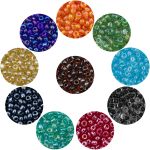 Набор бисера 11/0 ассорти №17 в тубе, 10 цветов, Astra&Craft