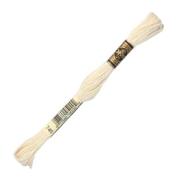 Мулине DMC 117 (746), 12 мотков по 8 метров