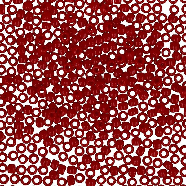 Бисер Toho 11/0 круглый (2.2 мм), 25 г (5х5 г), 0045 вишневый