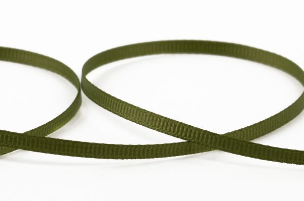 Лента репсовая (в рубчик) 3.0 мм / 91.44 метра, 083 хаки, Gamma GR-03