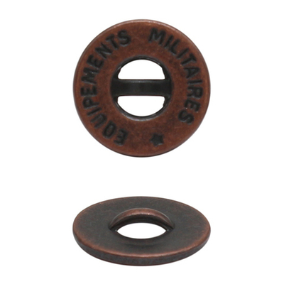 Пуговицы 2 прокола 18L (Copper), 72 шт