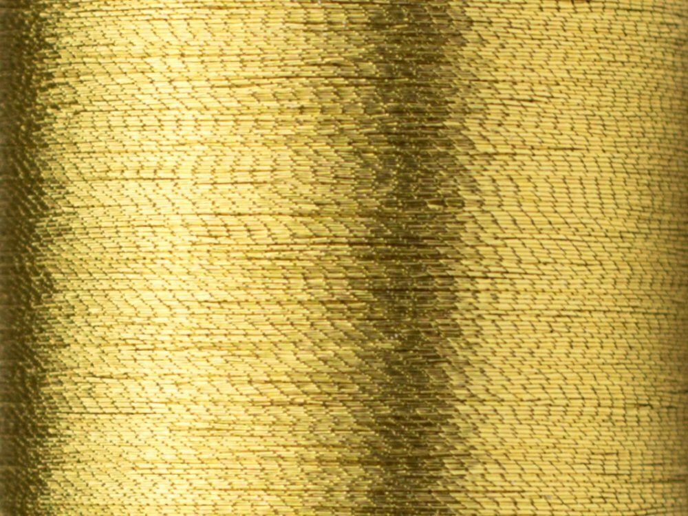 Нитки вышивальные металлизированные Madeira Metallic №40, 200 м, цв. Gold 4, 9842, 5 катушек