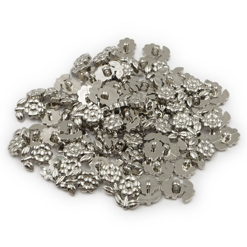 Пуговицы детские Ромашка (49101) 18мм (S), 72 шт