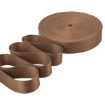 Стропа (ременная лента) 38 мм / 45.5 метров, [17 г/пог.м], охра цв. 22, ГРХ10034