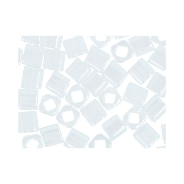 Бисер Toho Cube 4 мм, 500 г, 0121 белоснежный/перламутр