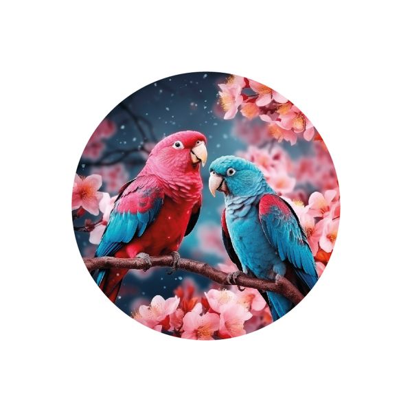 Игольница магнитная Попугаи ара 25х3 мм, ИГ-2403, Hobby&Pro