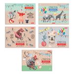 Альбом для рисования 100 г/м², A4 29х20.5 см, 20 шт, на скобе 24 л, 24АЛСК4_000210 Цирк приехал, Светоч