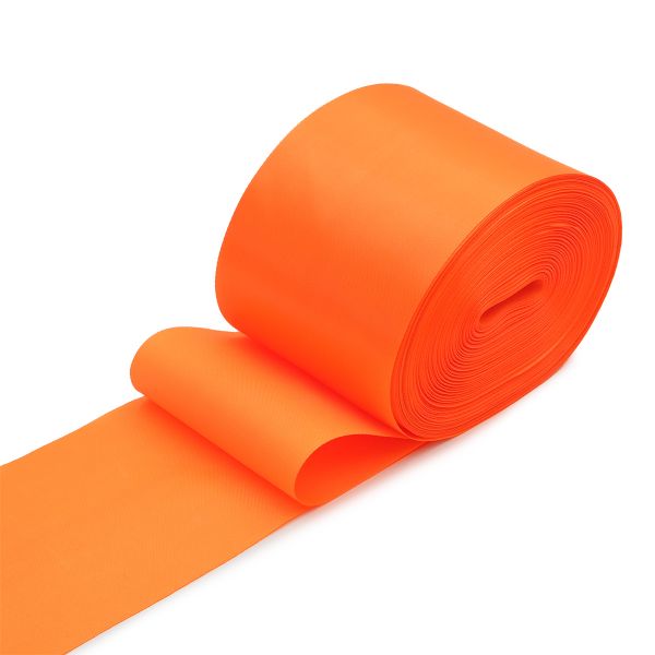 Лента атласная 1-сторонняя 100.0 мм / 100±2 метров, оранжевый, Globus