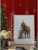 Набор для вышивания нитками Риолис, Привет, Дружок! 21х30 см