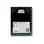 Записная книжка с твердым переплетом, матовая ламинация (лицензия), на гребне A6 120 л. 4 шт клетка, Всё туманно 01590, ЗК225 Светоч