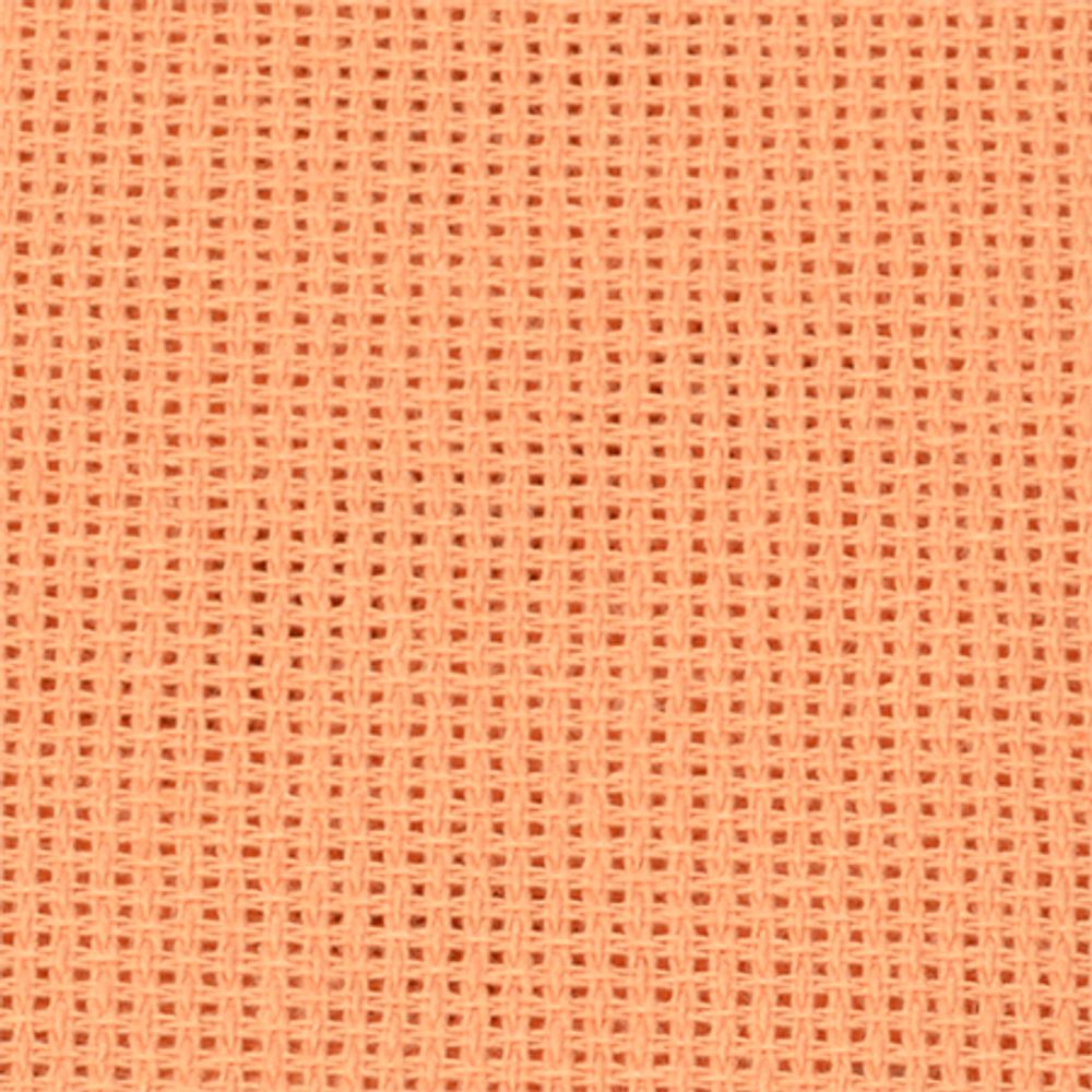 Канва для вышивания мелкая, 851 (613/13) (10х60кл) 40х50 см, цв. терракотовый