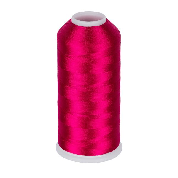 Нитки вышивальные Gamma V120/2, 5000 ярдов, 4570 м, 3052 малиновый