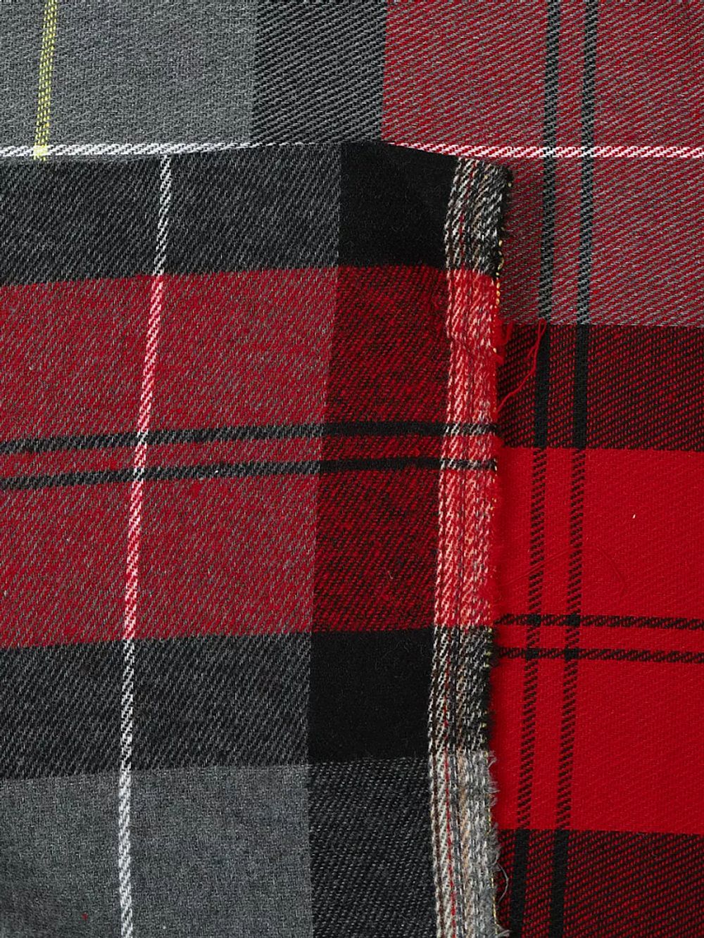 Фланель рубашечная 150 г/м², 150 см / 2 метра, TBY.Fl.T399.2, цв.399 красный