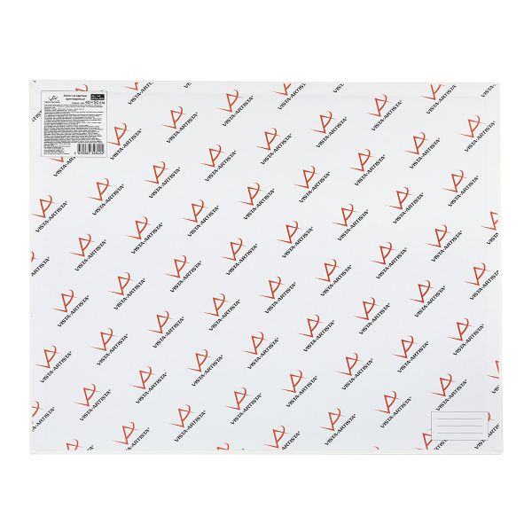 Холст грунтованный на картоне 40х50 см, 240 г/м², мелкозернистый, Vista-Artista CPCA-4050