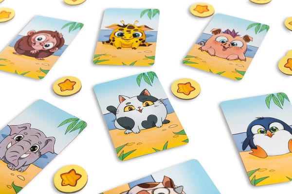 Игра настольная, Зверята, Эврикус BG-17073