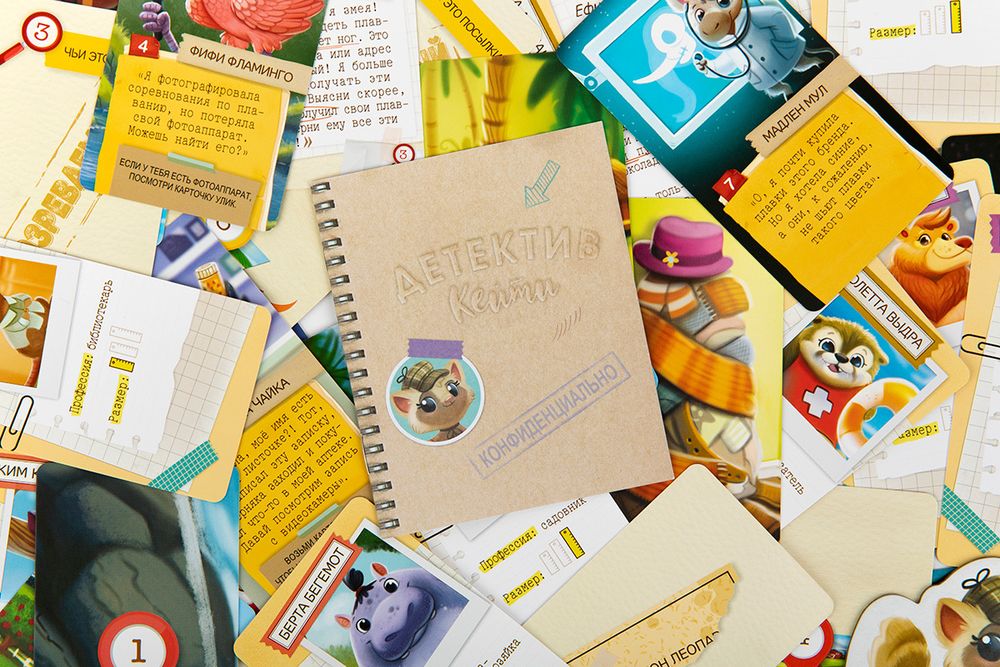 Игра настольная Детектив Кейти, Эврикус PG-17361