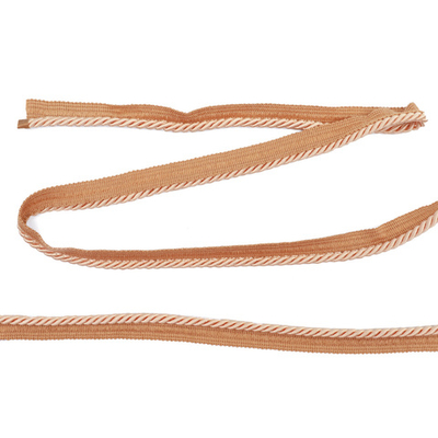 Кант витой 6 мм / 25 метров, вискоза, 40/35, бежевый