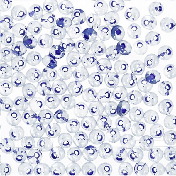 Бисер Toho Magatama 3 (3 мм), 25 г (5х5 г), 0348 прозрачно-фиолетовый