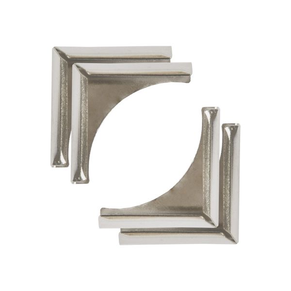 Уголки для альбомов, 20 шт, 21 серебро, Mr.Painter VIN-11