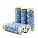 Нитки отделочные Gutermann Top Stitch, 30м, 143 серо-голубой, 5 катушек