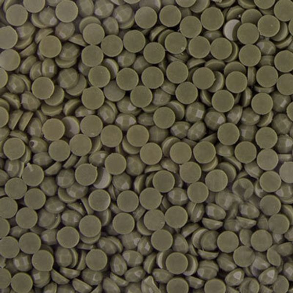 Стразы неклеевые акрил 2.5 мм, 100 г (10х10 г), /РП/, №0059 сер-зеленый, Zlatka OZM