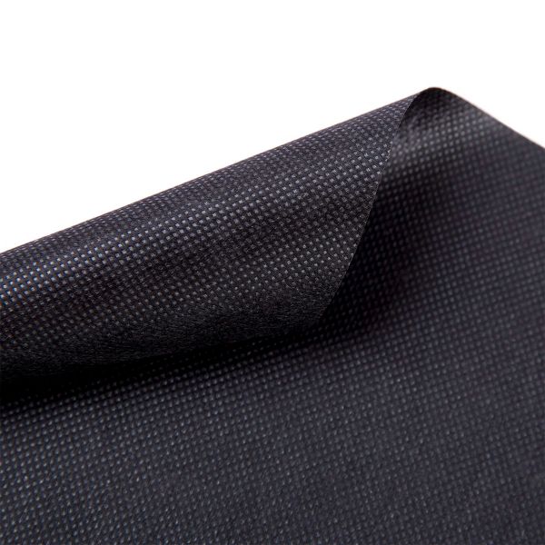 Флизелин неклеевой 52 г/м², 100 см / рул. 10 метров, черный, Gamma G-855-0