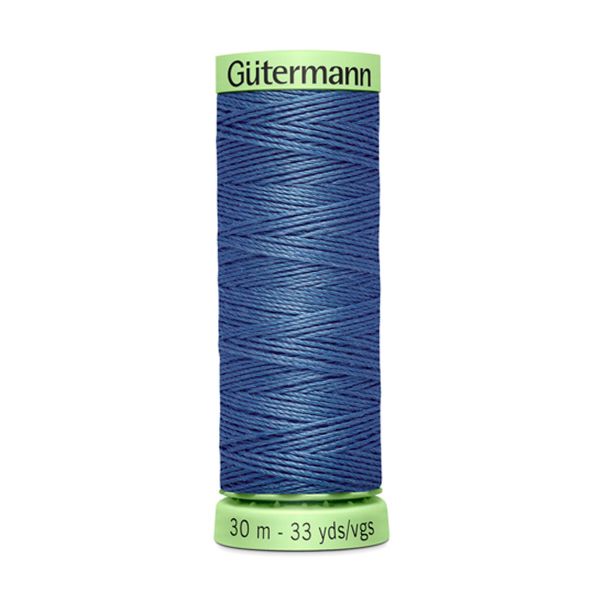 Нитки отделочные Gutermann Top Stitch, 30м, 112 серо-синий джинс, 5 катушек