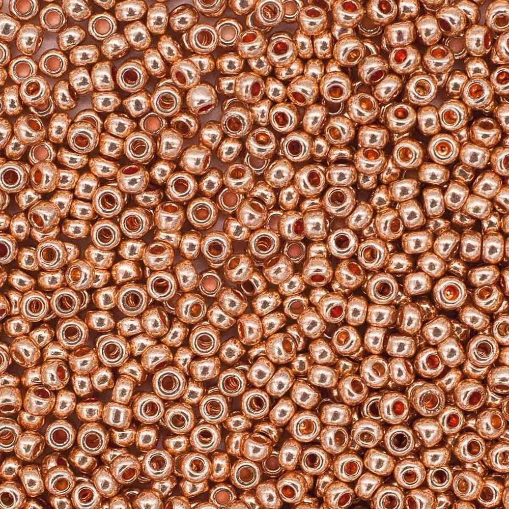 Бисер Preciosa св.золото 10/0 (2.3 мм), круг.отв., 500гр, 331-19001-10/0-18589