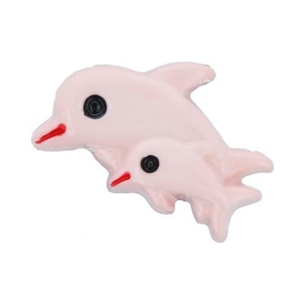 Пуговицы детские 18 мм, 36 шт, №D851 розовый, Gamma AY 9982