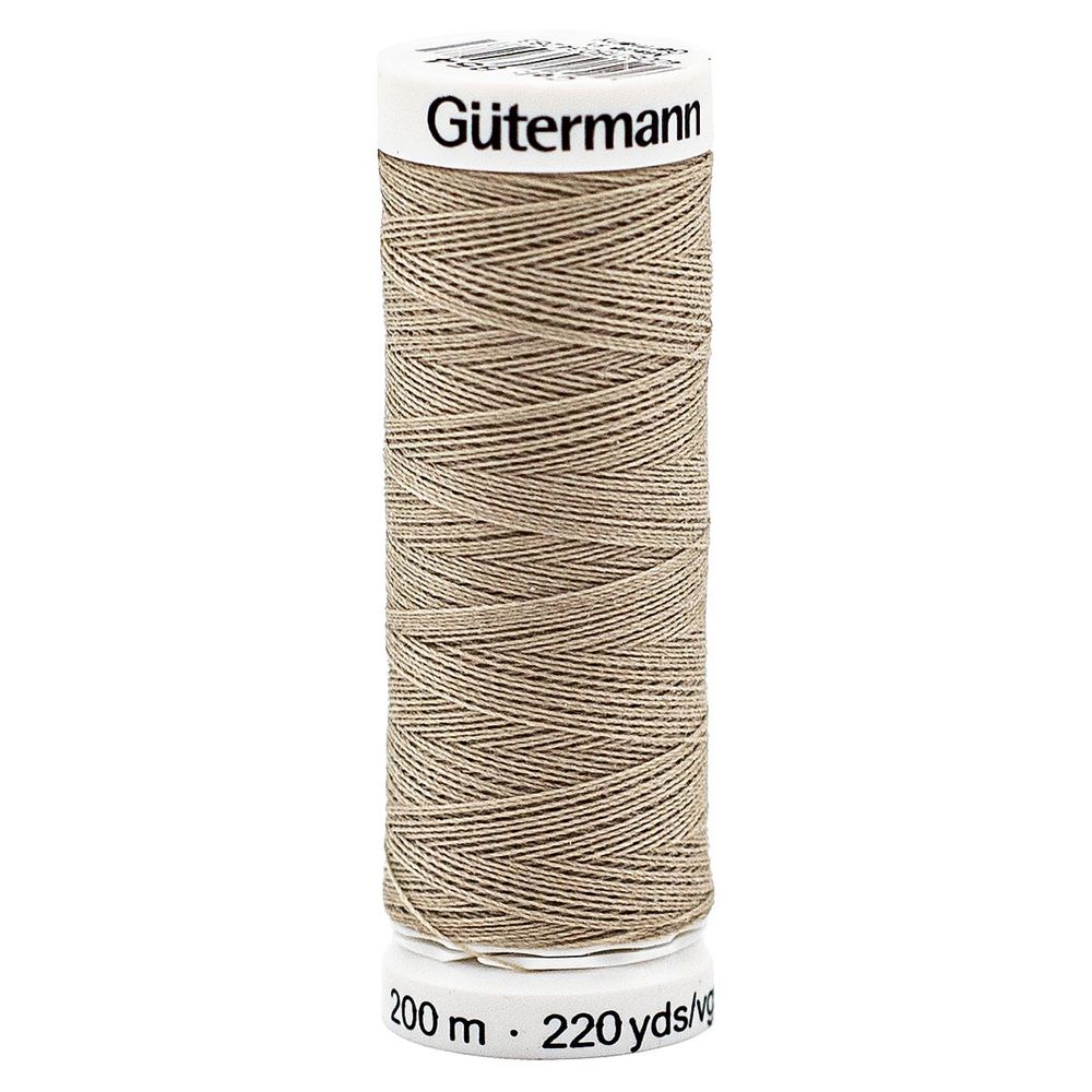 Нитки универсальные Gutermann Sew-all 100 (200 метров), 5 кат. | 854 пастельно-болотный